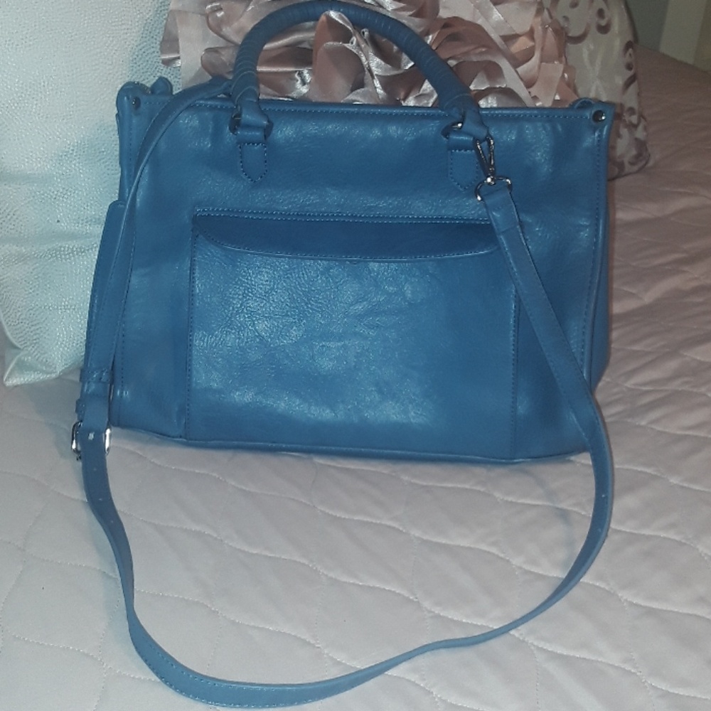 Blue purse